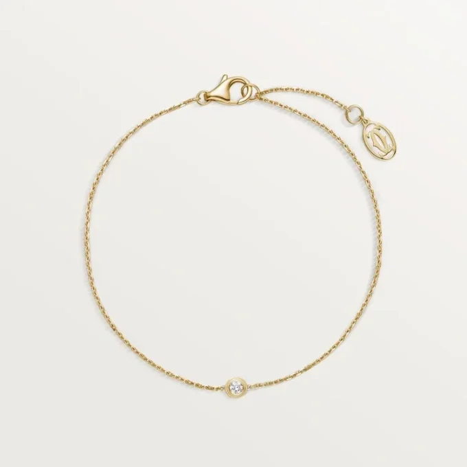 Pulsera Cartier D’amour, diamantes, modelo mini
