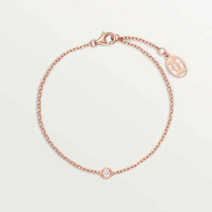 Pulsera Cartier D’amour, diamantes, modelo mini