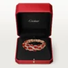 Pulsera Cartier Libre Tressage, coral