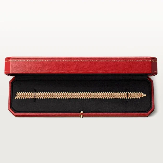 Pulsera Clash de Cartier, flexible, doble fila