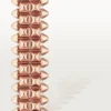 Pulsera Clash de Cartier, flexible, doble fila