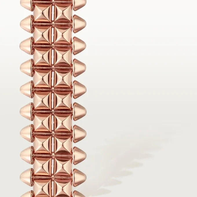 Pulsera Clash de Cartier, flexible, doble fila