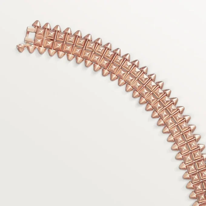 Pulsera Clash de Cartier, flexible, doble fila