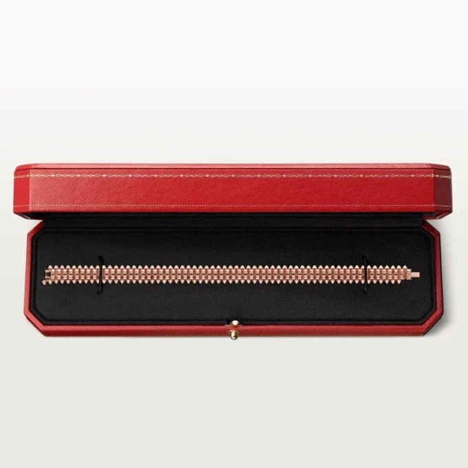 Pulsera Clash de Cartier, flexible, doble fila