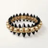 Pulsera Clash de Cartier, flexible, modelo extragrande, ónix