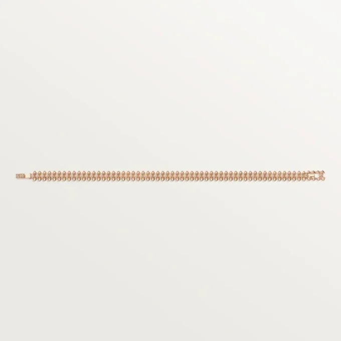 Pulsera Clash De Cartier, flexible, modelo pequeño, pavé