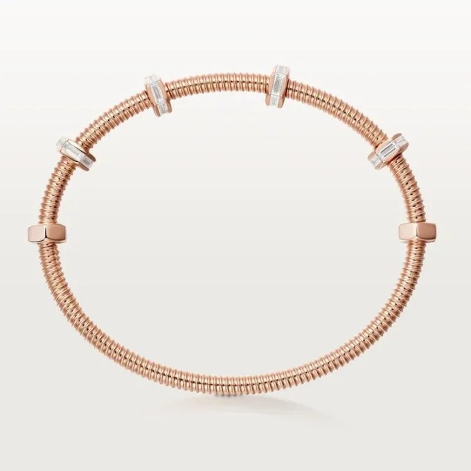 Pulsera Écrou De Cartier, diamantes