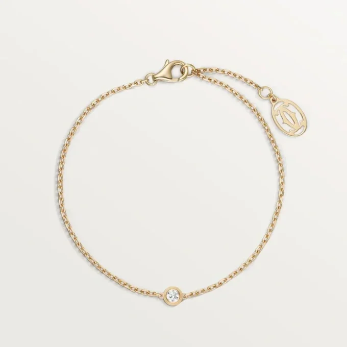 Pulsera Diamants Légers, S – Oro amarillo, Diamantes – Cartier