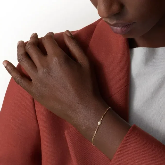 Pulsera Diamants Légers, S – Oro amarillo, Diamantes – Cartier