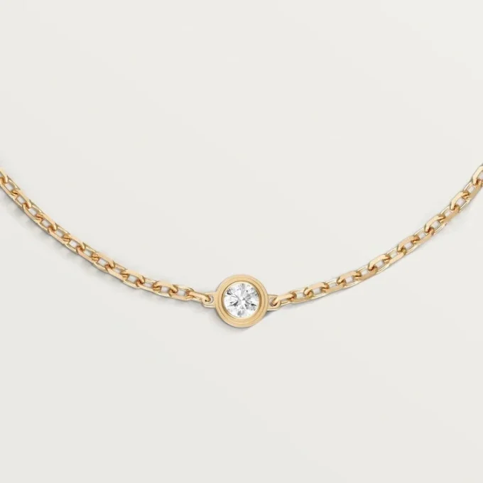 Pulsera Diamants Légers, S – Oro amarillo, Diamantes – Cartier