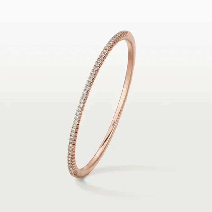Pulsera Etincelle de Cartier, con medio pavé