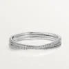 Pulsera Etincelle de Cartier, con medio pavé