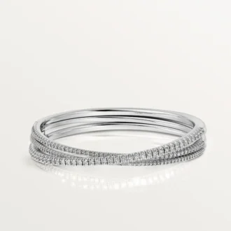 Pulsera Etincelle de Cartier, con medio pavé