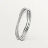 Pulsera Etincelle de Cartier, con medio pavé