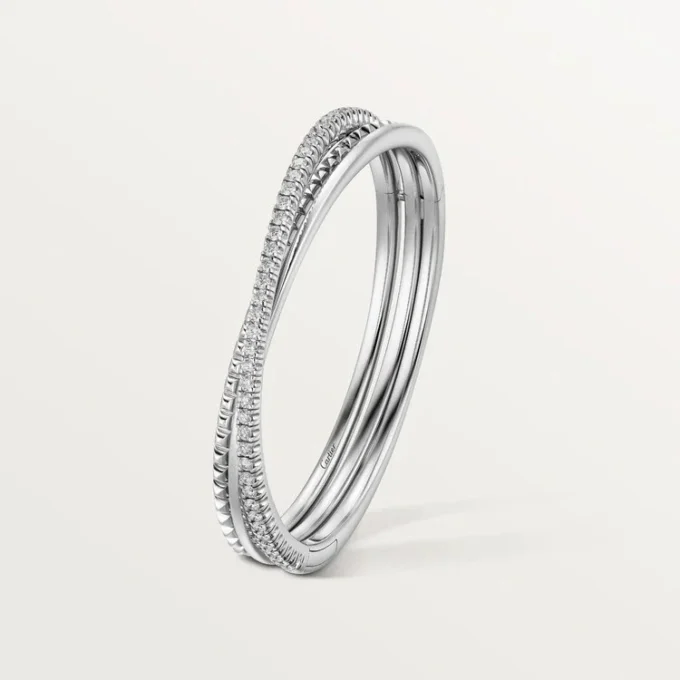 Pulsera Etincelle de Cartier, con medio pavé