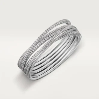 Pulsera Etincelle de Cartier, con medio pavé