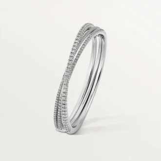 Pulsera Etincelle de Cartier, con medio pavé