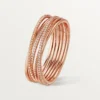 Pulsera Etincelle de Cartier, con medio pavé