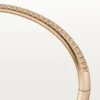 Pulsera Etincelle de Cartier, con medio pavé