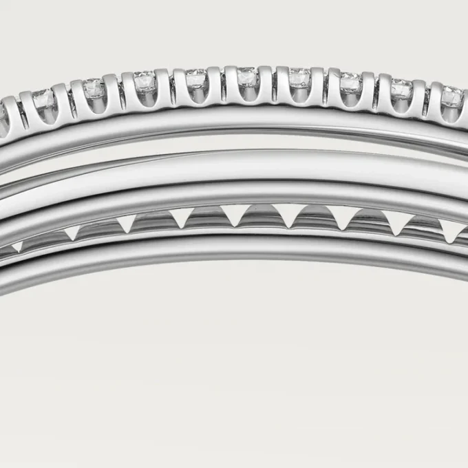 Pulsera Etincelle de Cartier, con medio pavé