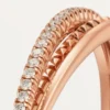 Pulsera Etincelle de Cartier, con medio pavé