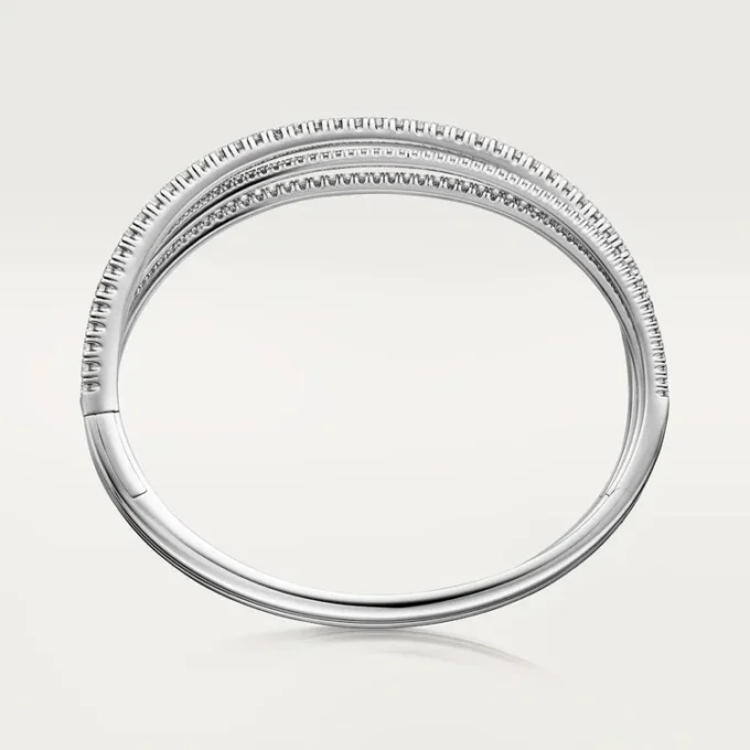 Pulsera Etincelle de Cartier, con medio pavé