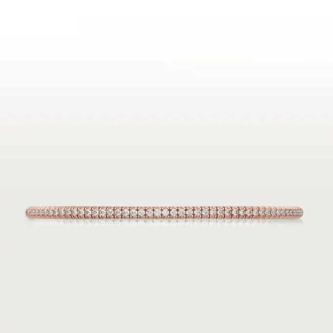 Pulsera Etincelle de Cartier, con medio pavé