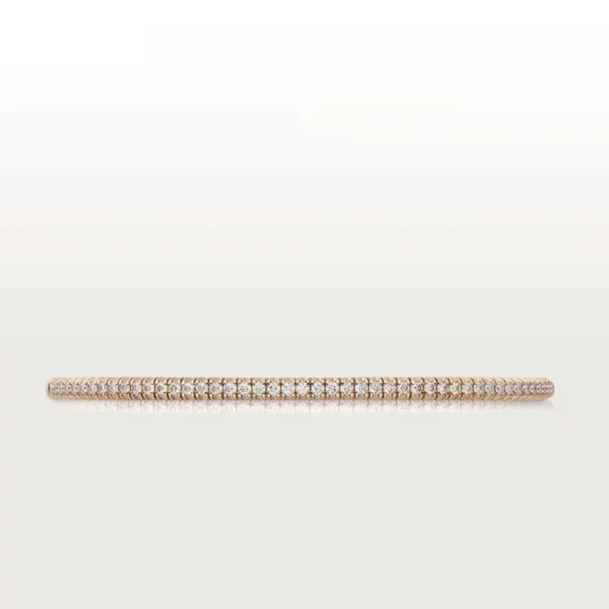 Pulsera Etincelle de Cartier, con medio pavé