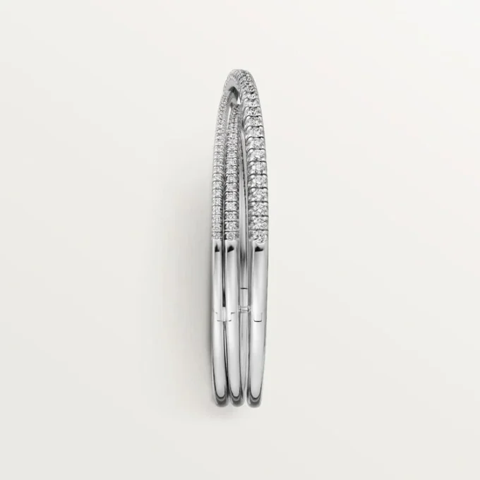 Pulsera Etincelle de Cartier, con medio pavé