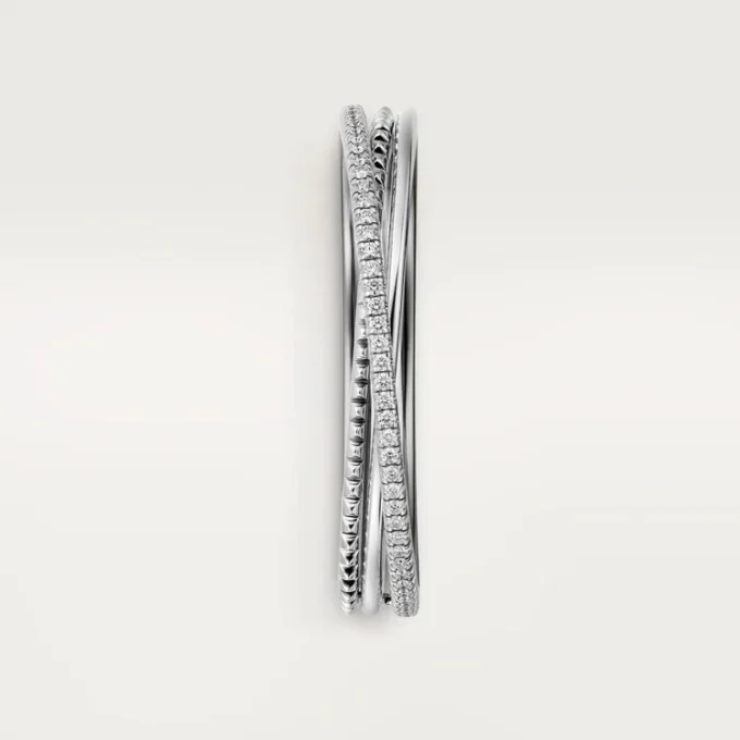 Pulsera Etincelle de Cartier, con medio pavé