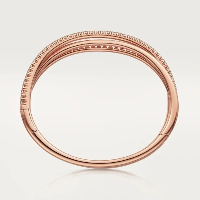 Pulsera Etincelle de Cartier, con medio pavé