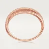 Pulsera Etincelle de Cartier, con medio pavé