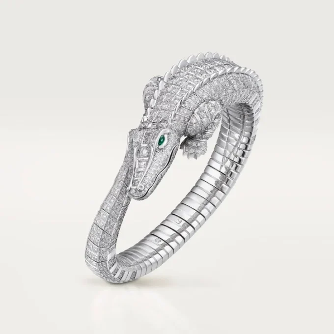 Pulsera Faune et Flore de Cartier, con pavé