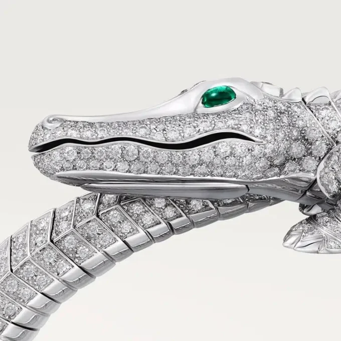 Pulsera Faune et Flore de Cartier, con pavé