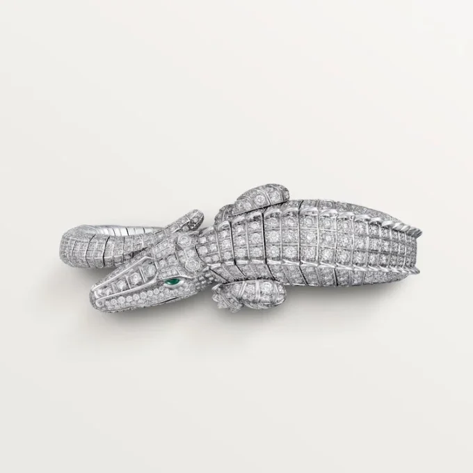 Pulsera Faune et Flore de Cartier, con pavé