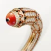 Pulsera Geometrie & Contrastes, coral, pavé