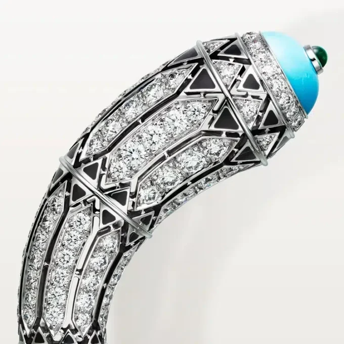 Pulsera Geometrie & Contrastes, turquesa, pavé