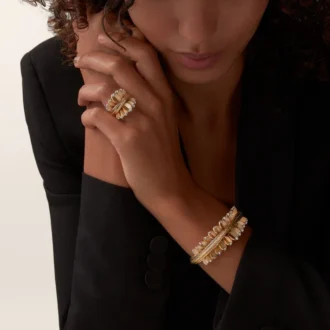 Pulsera Grain De Café, diamantes