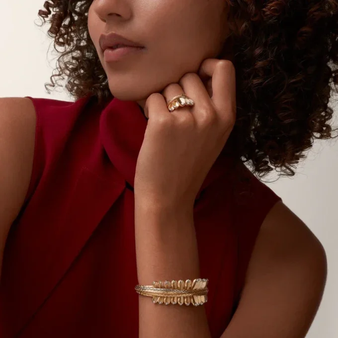 Pulsera Grain De Café, diamantes