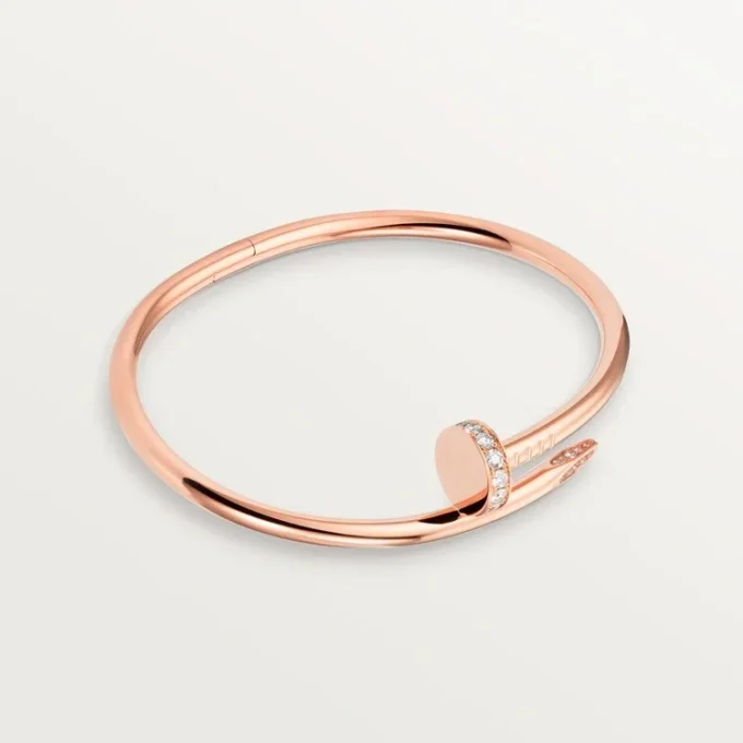 Pulsera Juste Un Clou, modelo clásico, diamantes