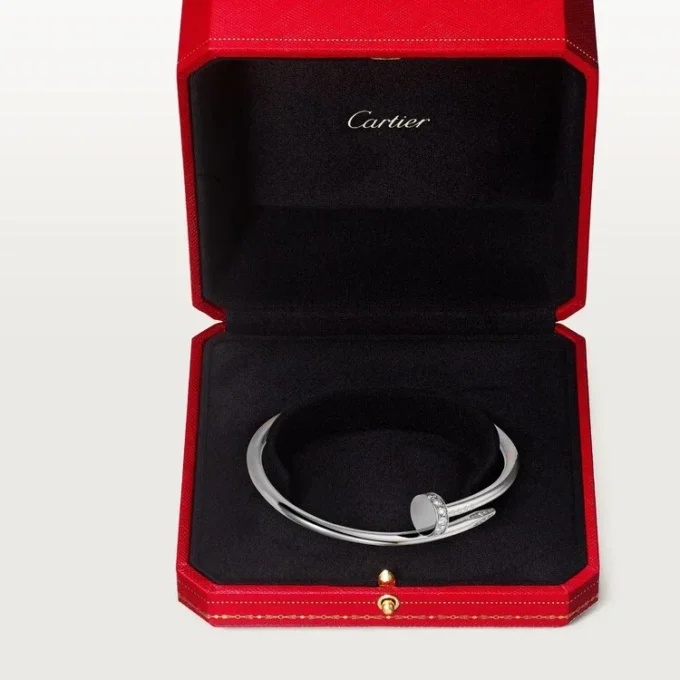 Pulsera Juste Un Clou, modelo clásico, diamantes