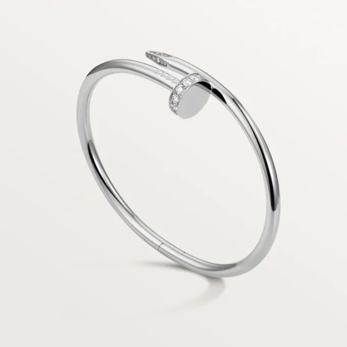 Pulsera Juste Un Clou, modelo clásico, diamantes