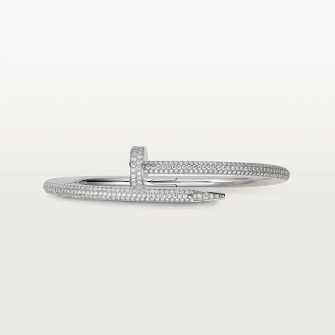 Pulsera Juste Un Clou, modelo clásico, diamantes