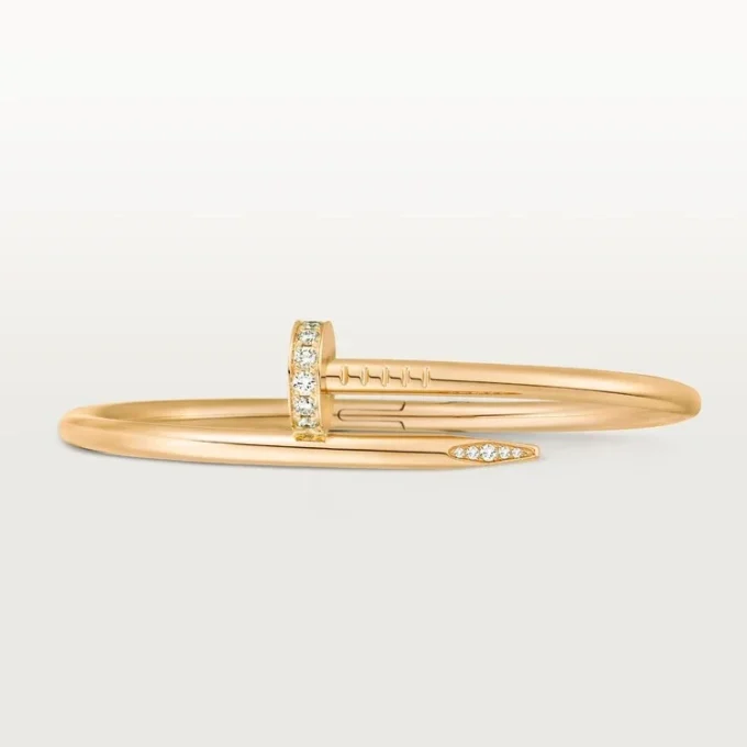 Pulsera Juste Un Clou, modelo clásico, diamantes