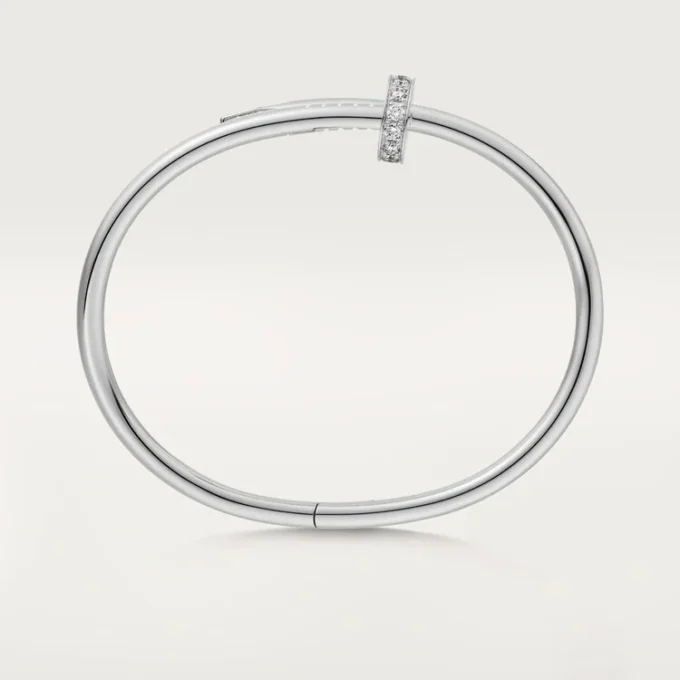 Pulsera Juste Un Clou, modelo clásico, diamantes
