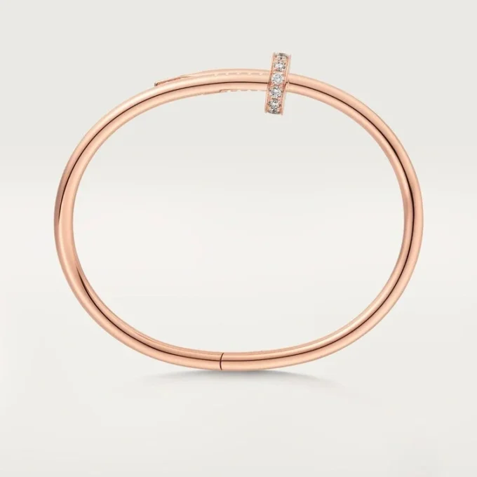 Pulsera Juste Un Clou, modelo clásico, diamantes