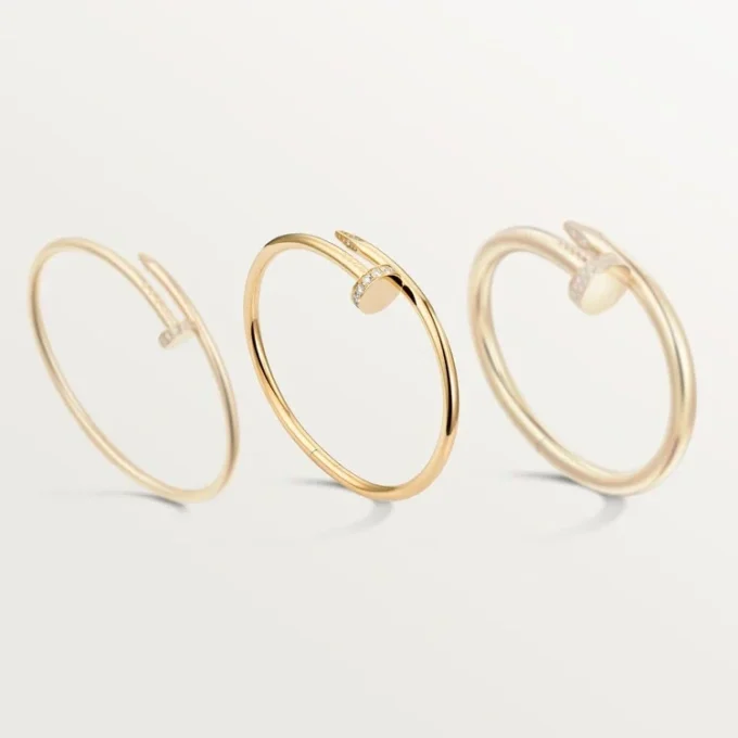 Pulsera Juste Un Clou, modelo clásico, diamantes