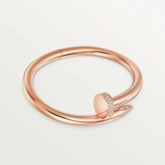 Pulsera Juste Un Clou, modelo grande, diamantes