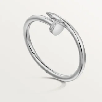 Pulsera Juste Un Clou, modelo grande, diamantes