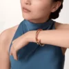 Pulsera Juste Un Clou, modelo grande, diamantes